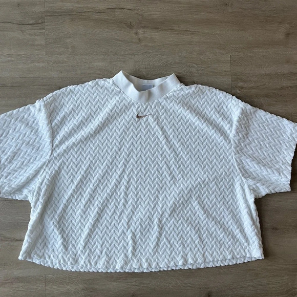 Nike Jacquard All Over Print Boxy T-shirt Size 3XL - Picture 1 of 7
